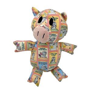 Mo Willems Yottoy Piggie 2007 Anniversary Stuffed Animal Plush Piggy Kidcore